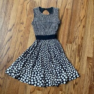 Retro Polka Dot Dresss